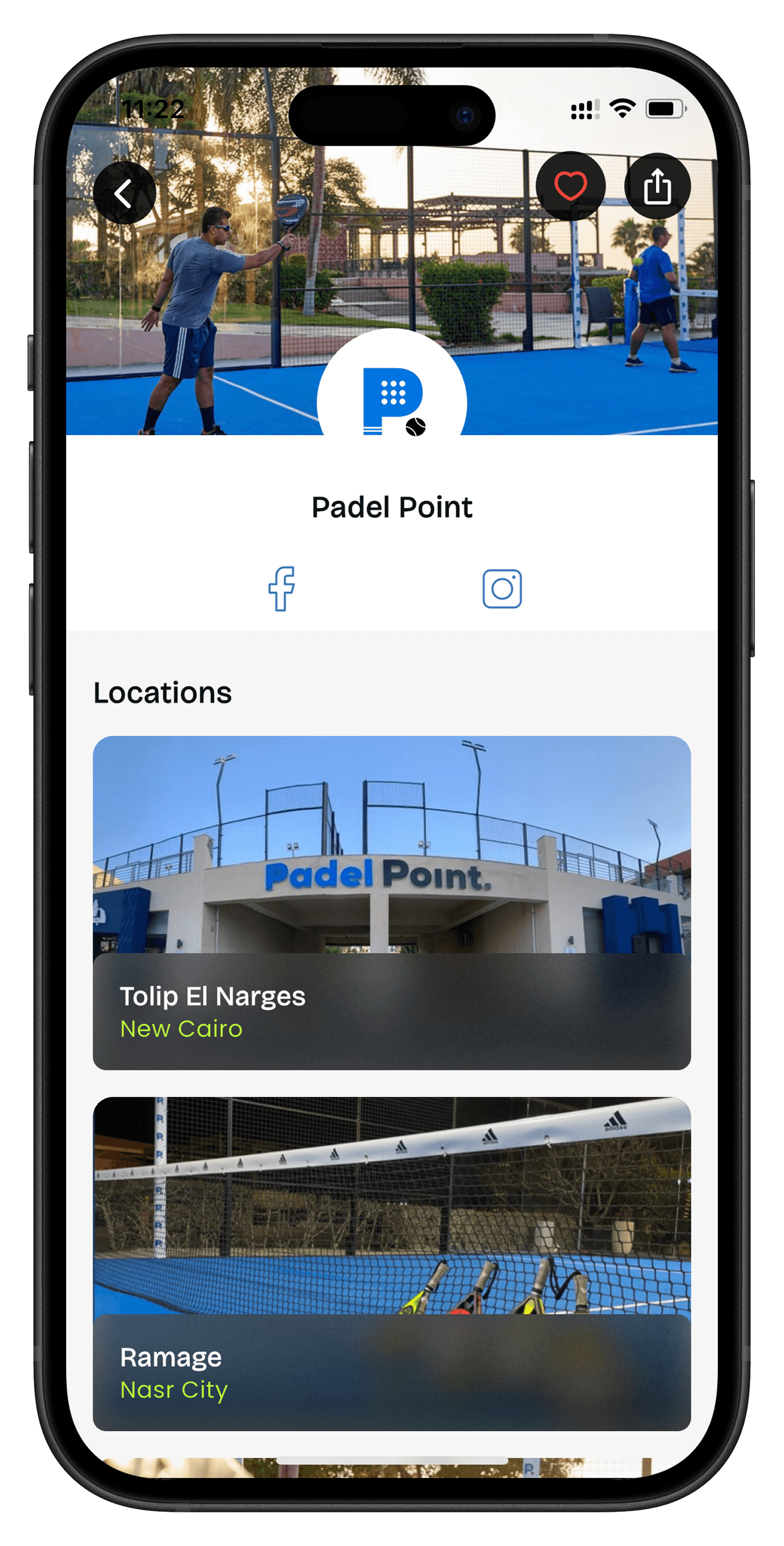 Spark app screen